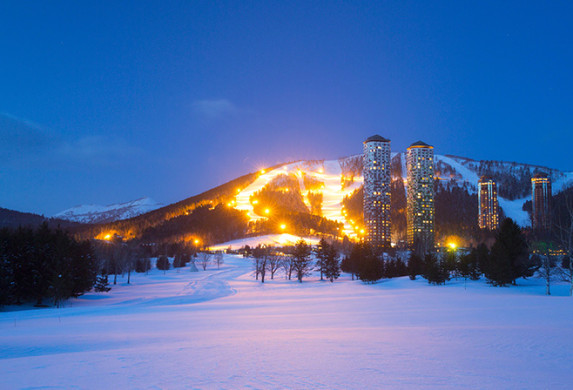 星野リゾートトマムの夜景