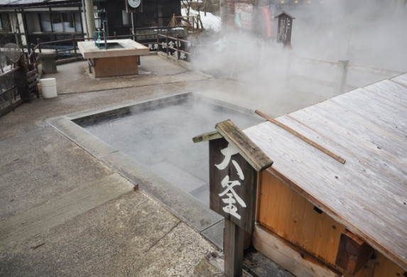 野沢温泉スキー場 湯